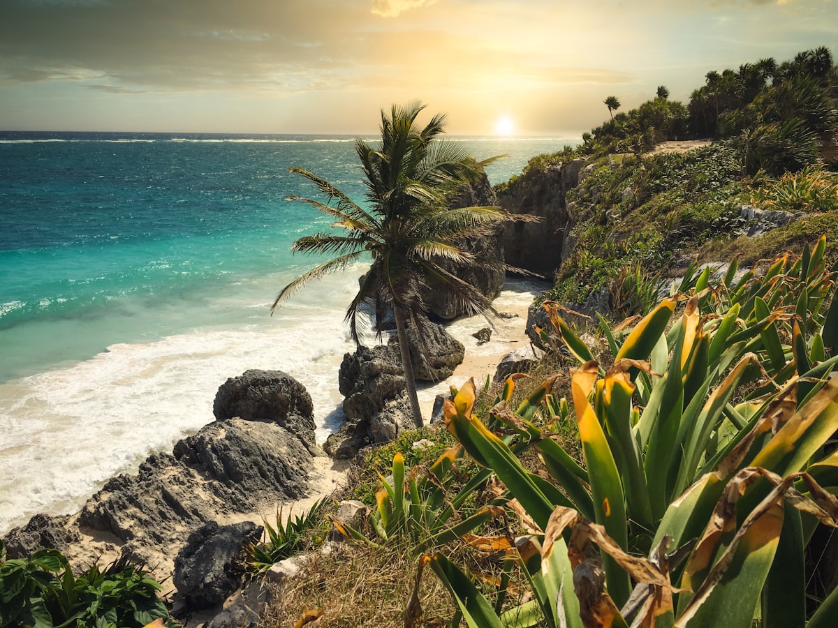 Beautiful Mexico coastline